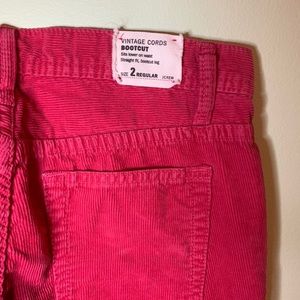 Pink Corduroy Pants